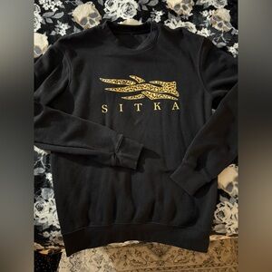 Black Sitka crewneck